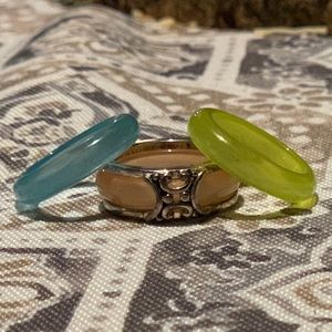 Premier Designs Sorbet 3 ring set